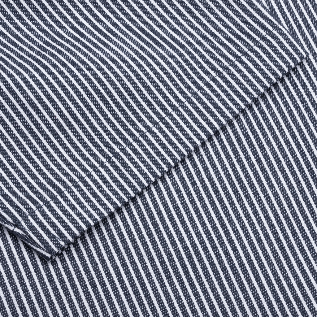 Smith 3 4 Zip Shirt Blue