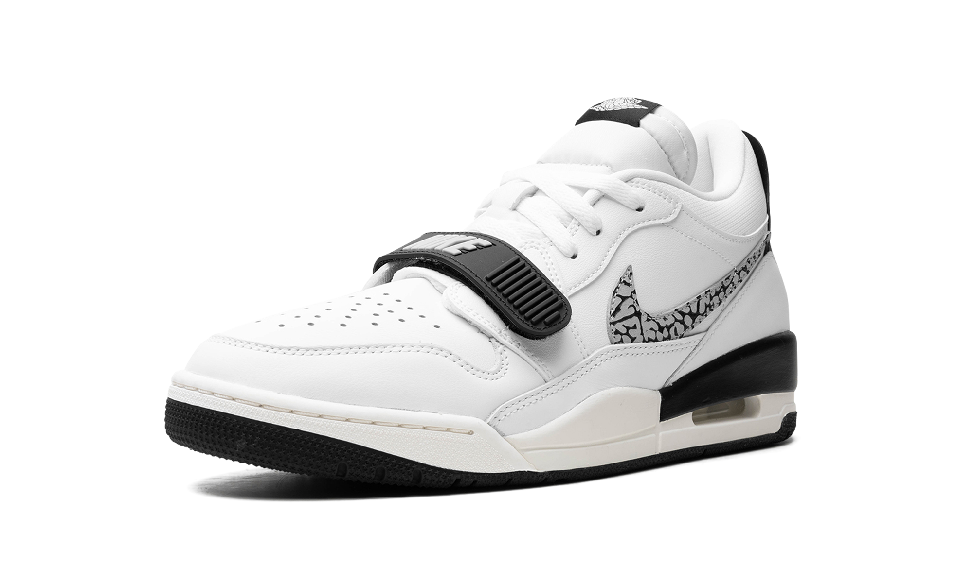 Legacy 312 Low "White Black Elephant Swoosh" CD7069 110