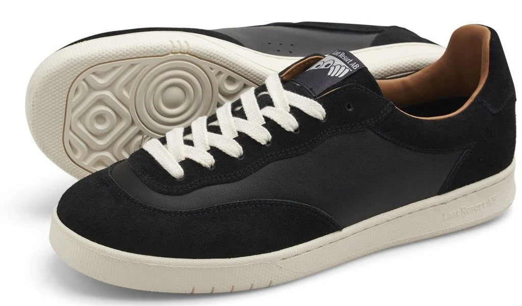 Last Resort AB CM001 Suede Leather Lo Black White