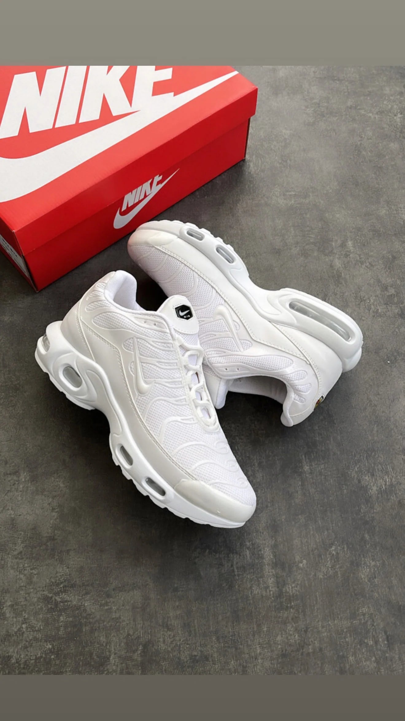 NIKE TN BEYAZ MAVİ