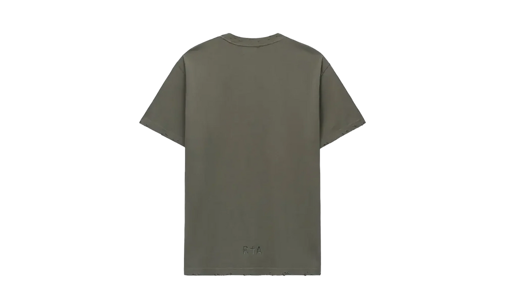 Colin Oversized Short Sleeve Tee "Olive Cyber Sigilism" MLFQK911 T1322OCSIG