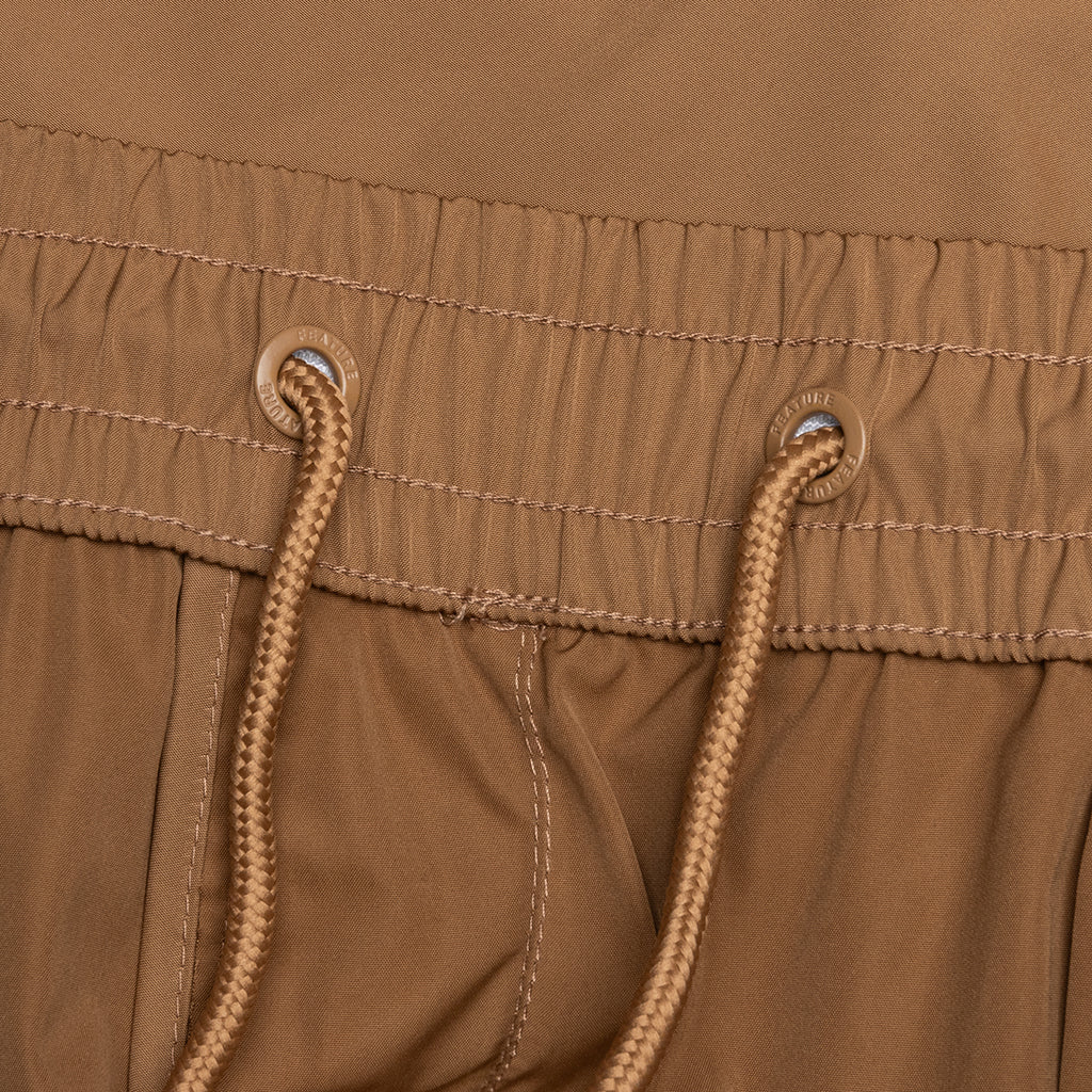Andre Nylon Short Tan
