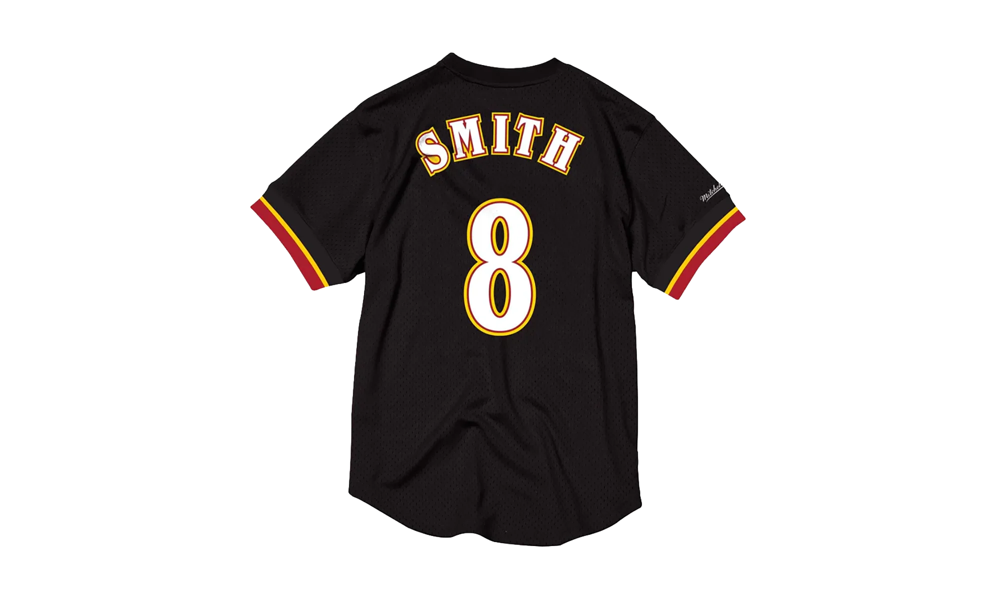 NBA Steve Smith Name & Number Mesh Crewneck "Atlanta Hawks - Black" BA84WX AHA K CCO