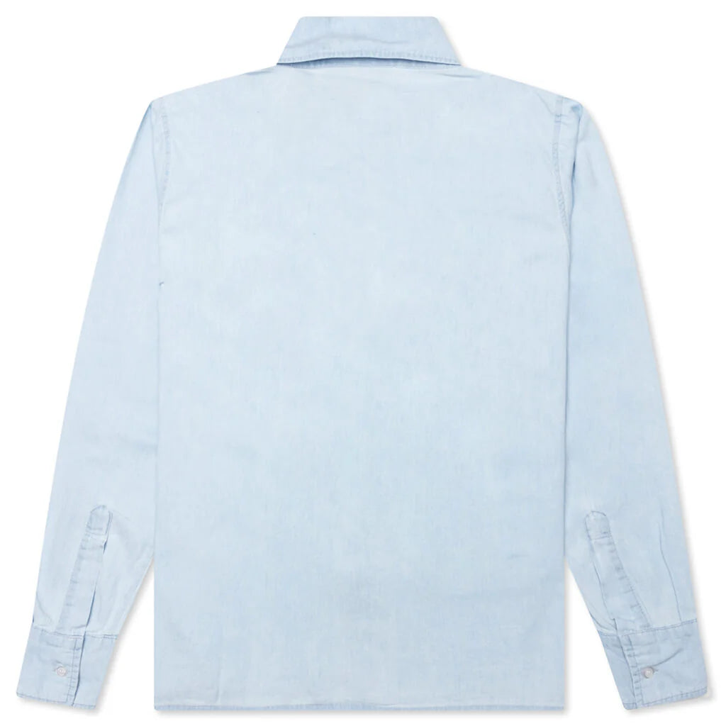 Annoyed Chicken Shirt Bleached Denim