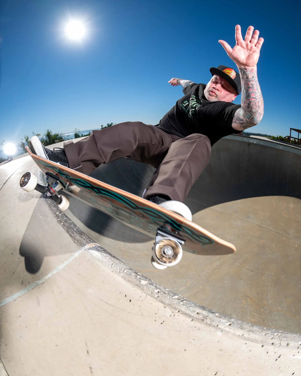 Santa Cruz Eric Dressen Tribal Reissue 99 x 314 Deck