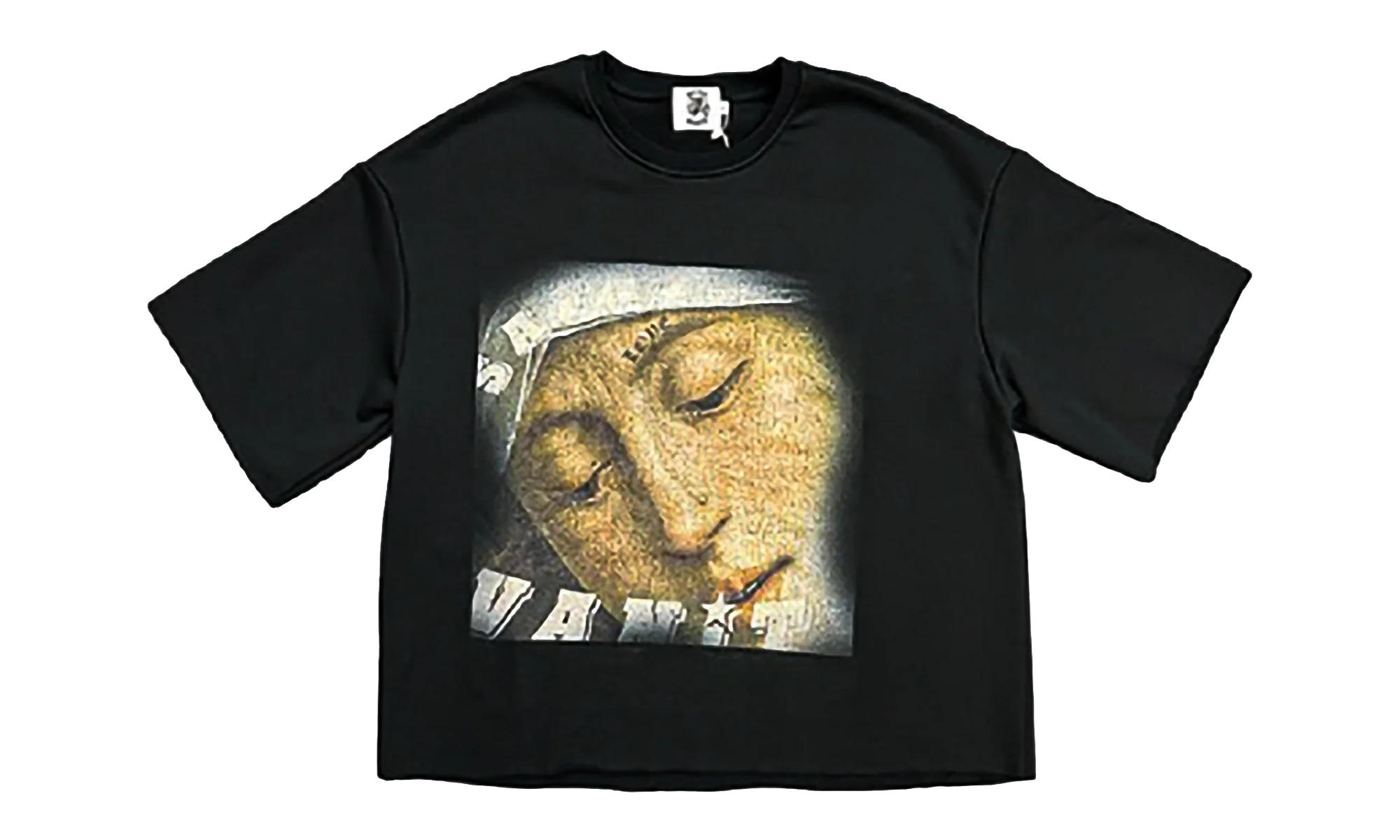 Love Saint Cropped Crewneck Tee "Black" OSTG SAISAIN NJKA
