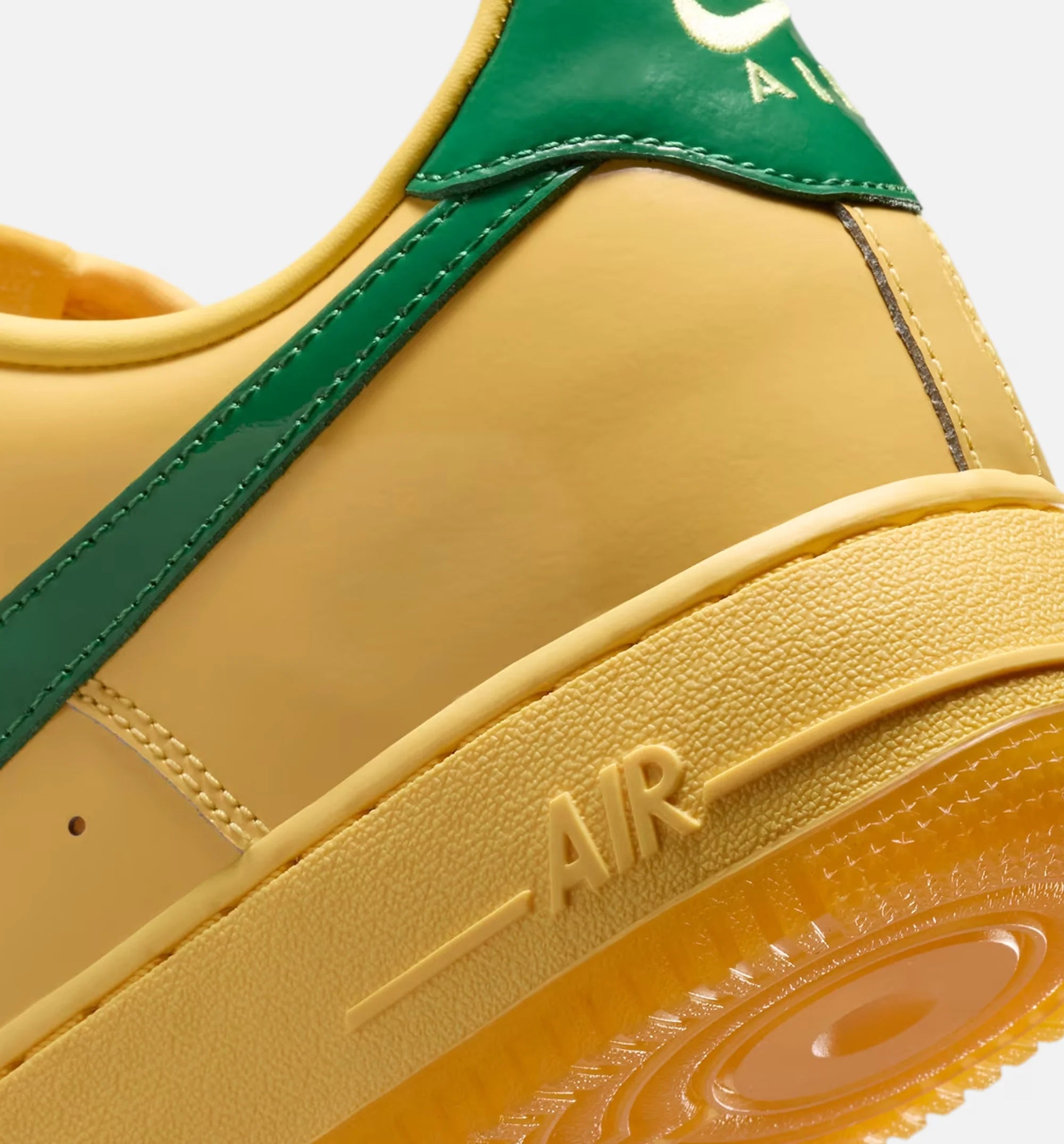 Air Force 1 Low Topaz Gold and Light Laser Orange Mens Lifestyle Shoe Topaz Gold Pine Green Light Laser orange Midas Gold