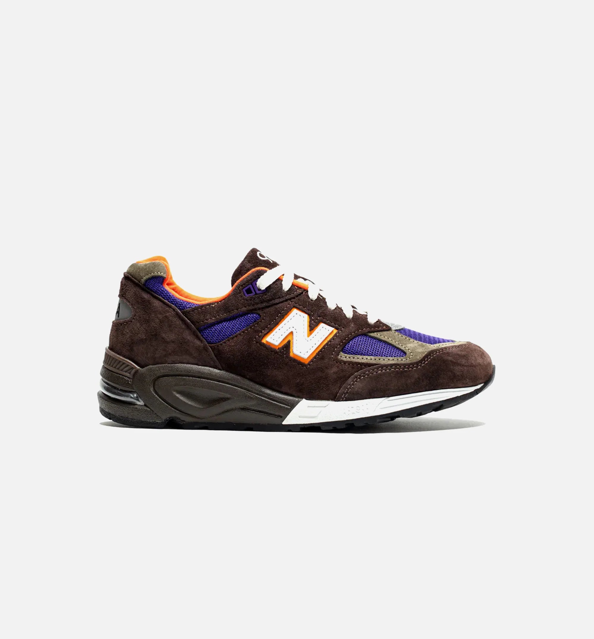 Made in USA 990v2 Mens Lifestyle Shoe Brown Grey
