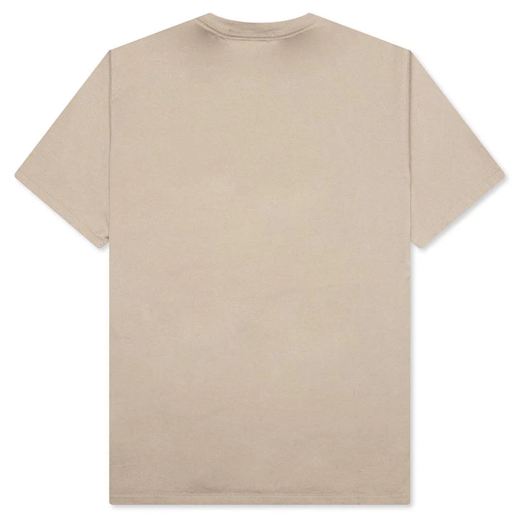 Flower T Shirt Beige