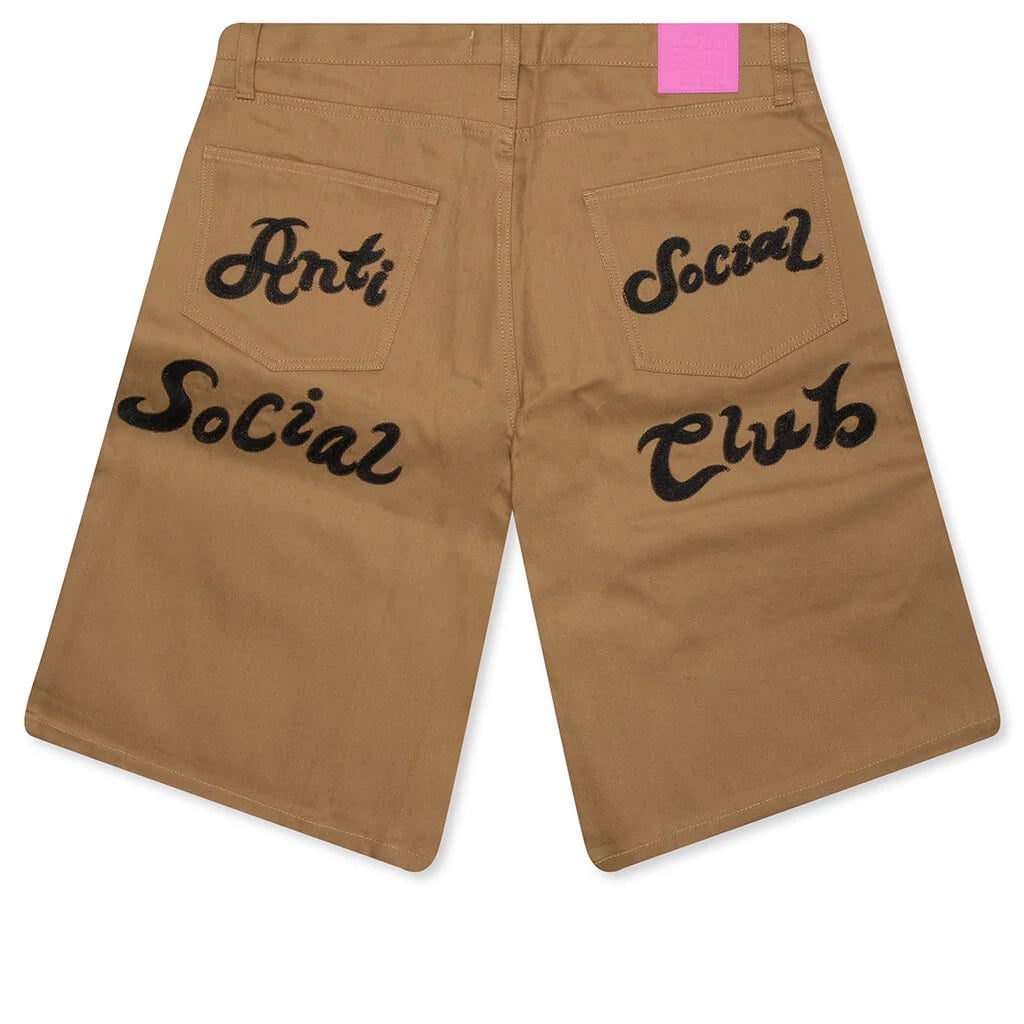 Chainstitch Carpenter Shorts Tan