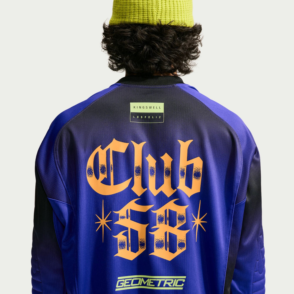 Nike SB Club 58 Long Sleeve Skate Top Dark Concord