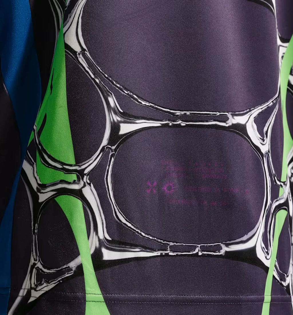 Project FROG Jelly Cage Mens Jersey Brilliant Blue Dark Raisin Vivid Purple