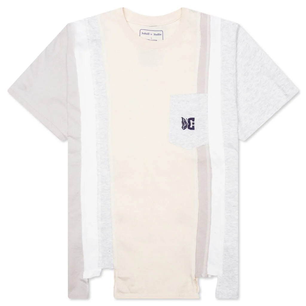 Needles x DC Shoes 7 Cuts S S Tee Ivory