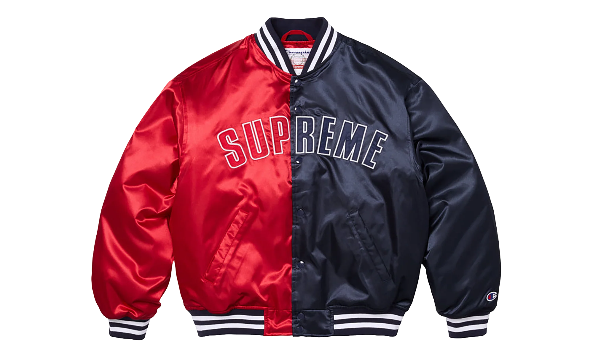 Champion® Satin Varsity Jacket "SS26 - Multicolor" SU27456