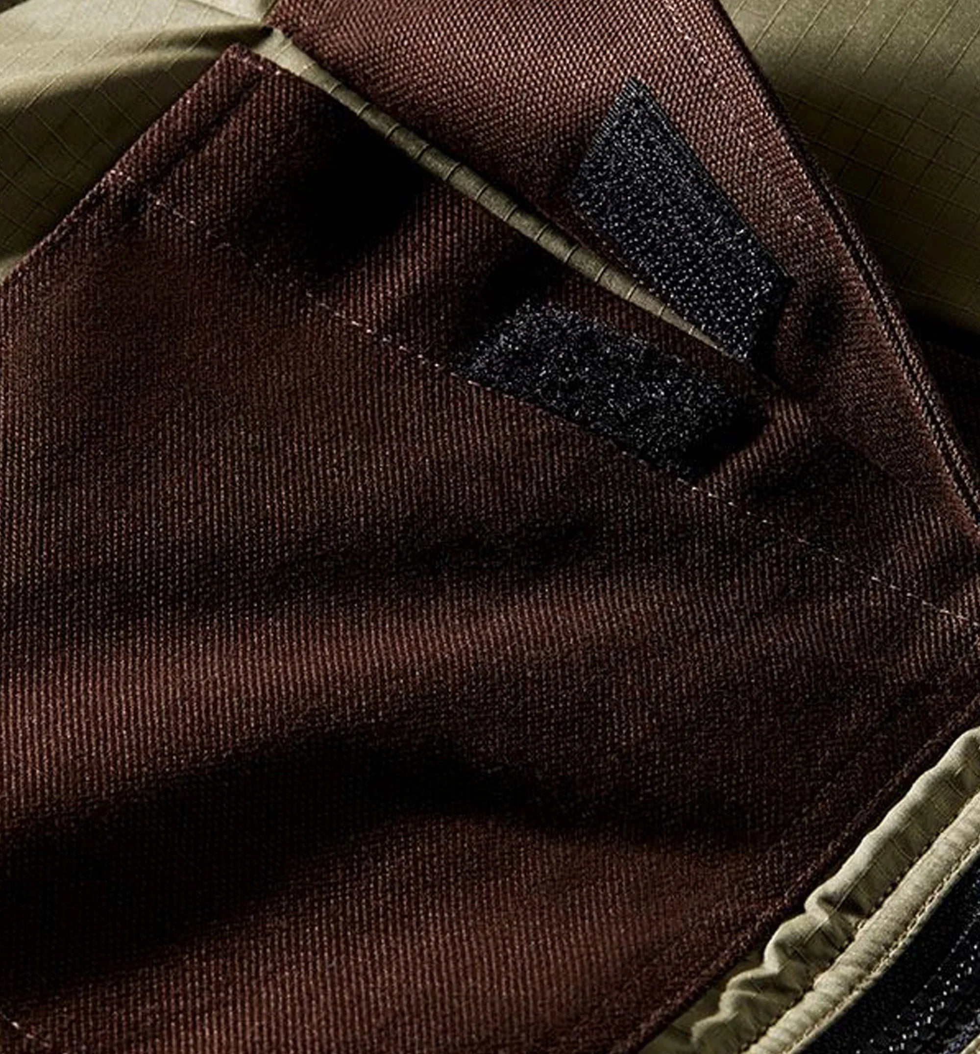 Patta Four Leaf Clover Utility Reversible Mens Vest Brown