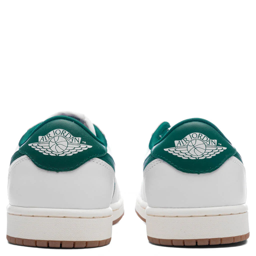 Womens Air Jordan 1 Retro Low OG White Oxidized Green Sail