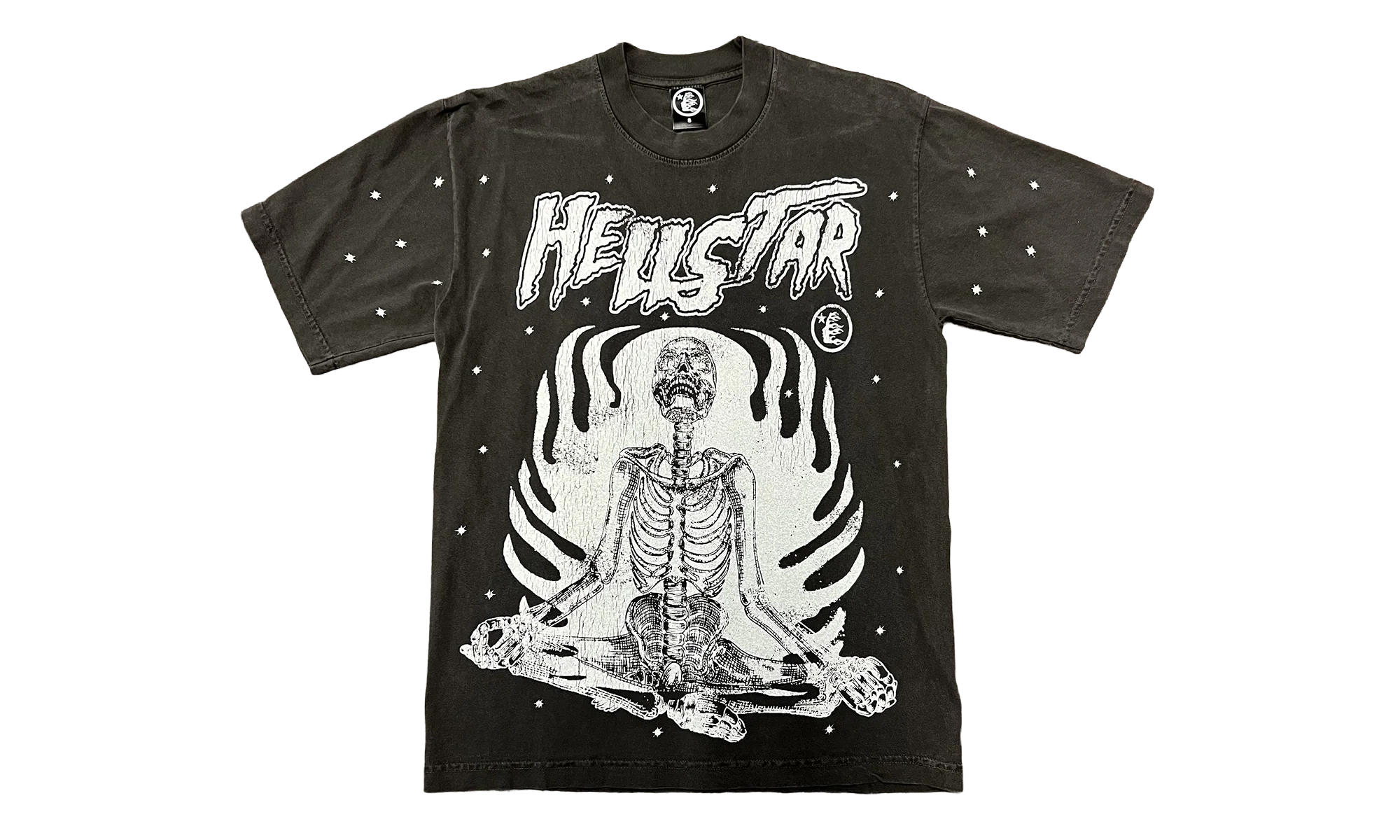 Reach Your Inner Peace Skeleton Tee "Black" HSR127