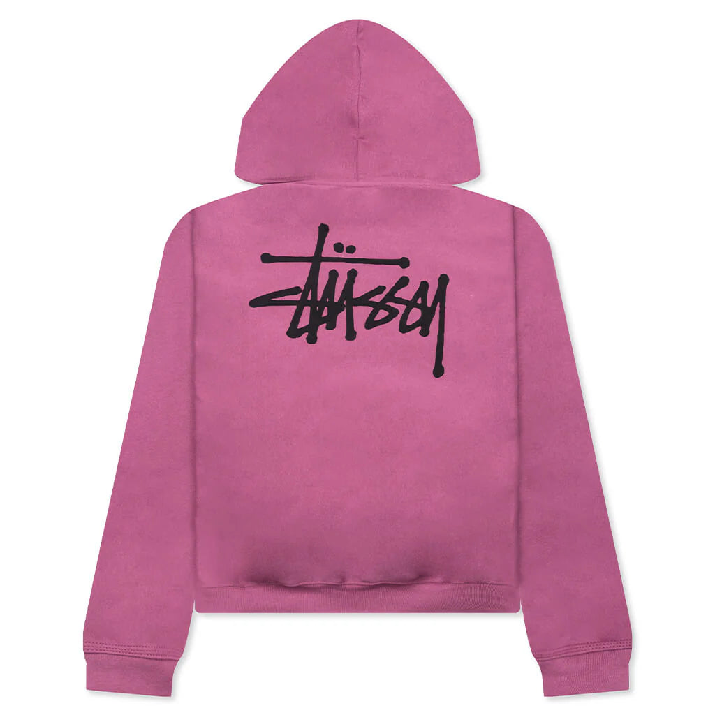 Basic Stussy Hoodie Berry