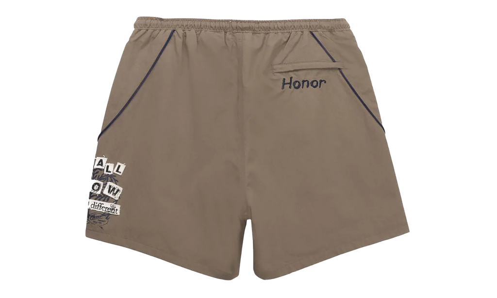 Nylon Growth Track Shorts "Pebble" HTG260129 PBL