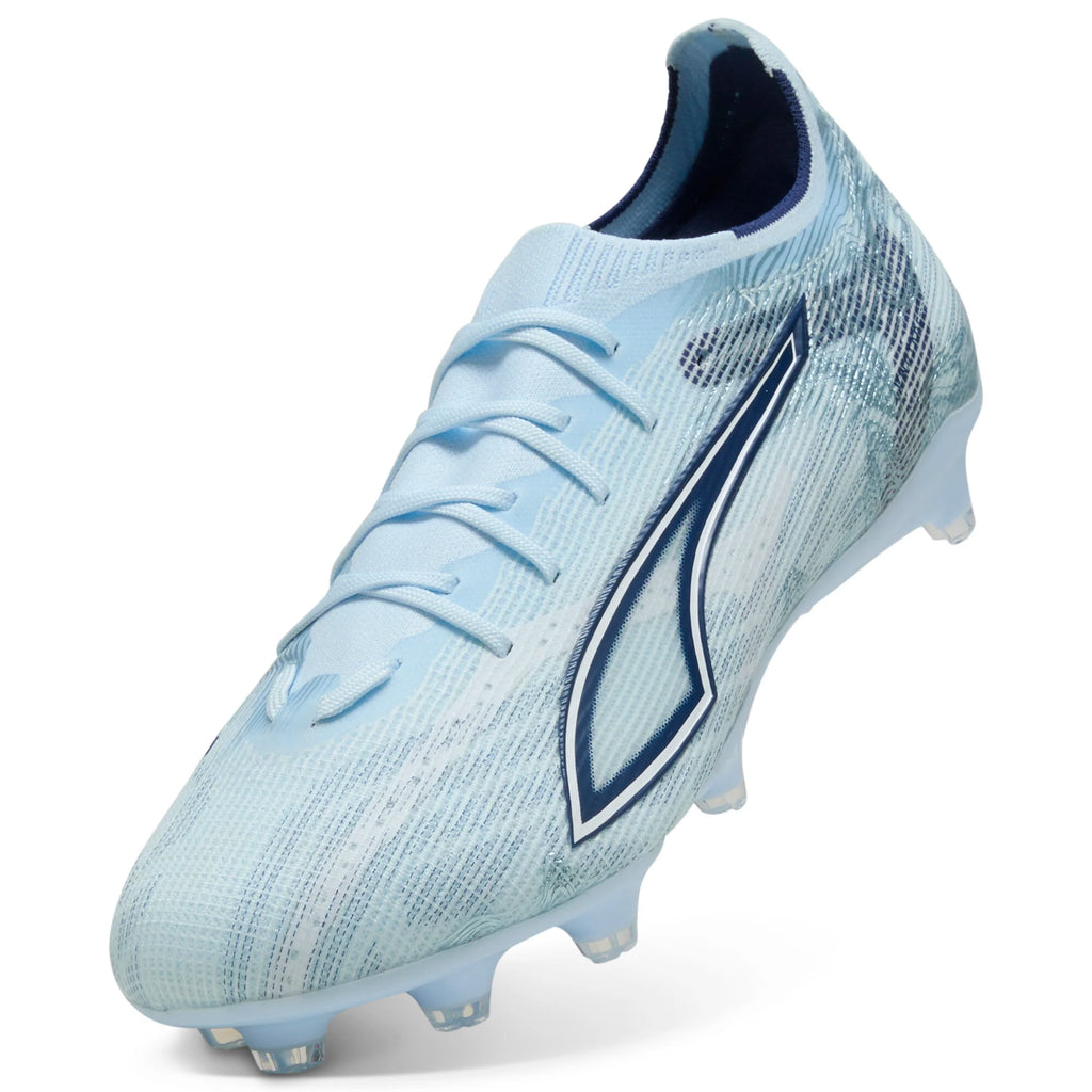 PUMA Ultra 6 Pro FG AG Firm Ground Artificial Ground Mens Soccer Cleats Icy Blue White
