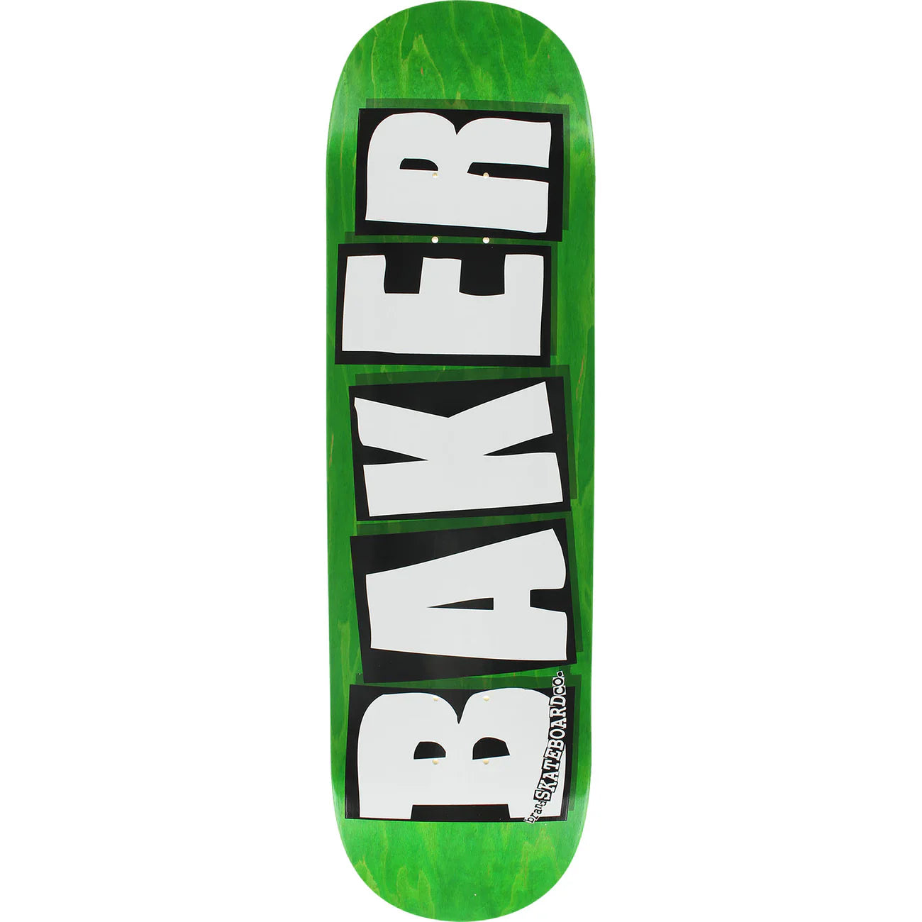 Baker Brand Logo Veneers Deck Green