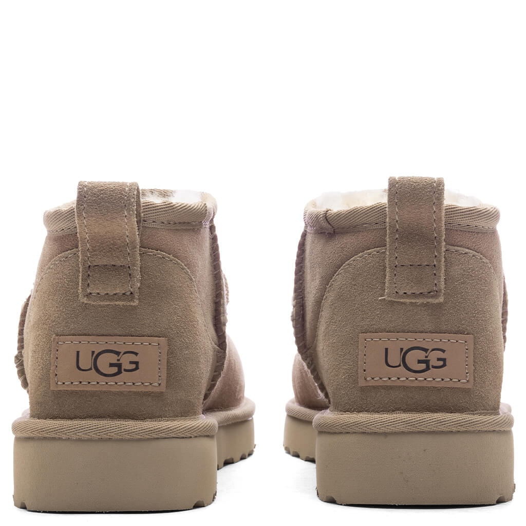 Womens Classic Ultra Mini Boot Sand