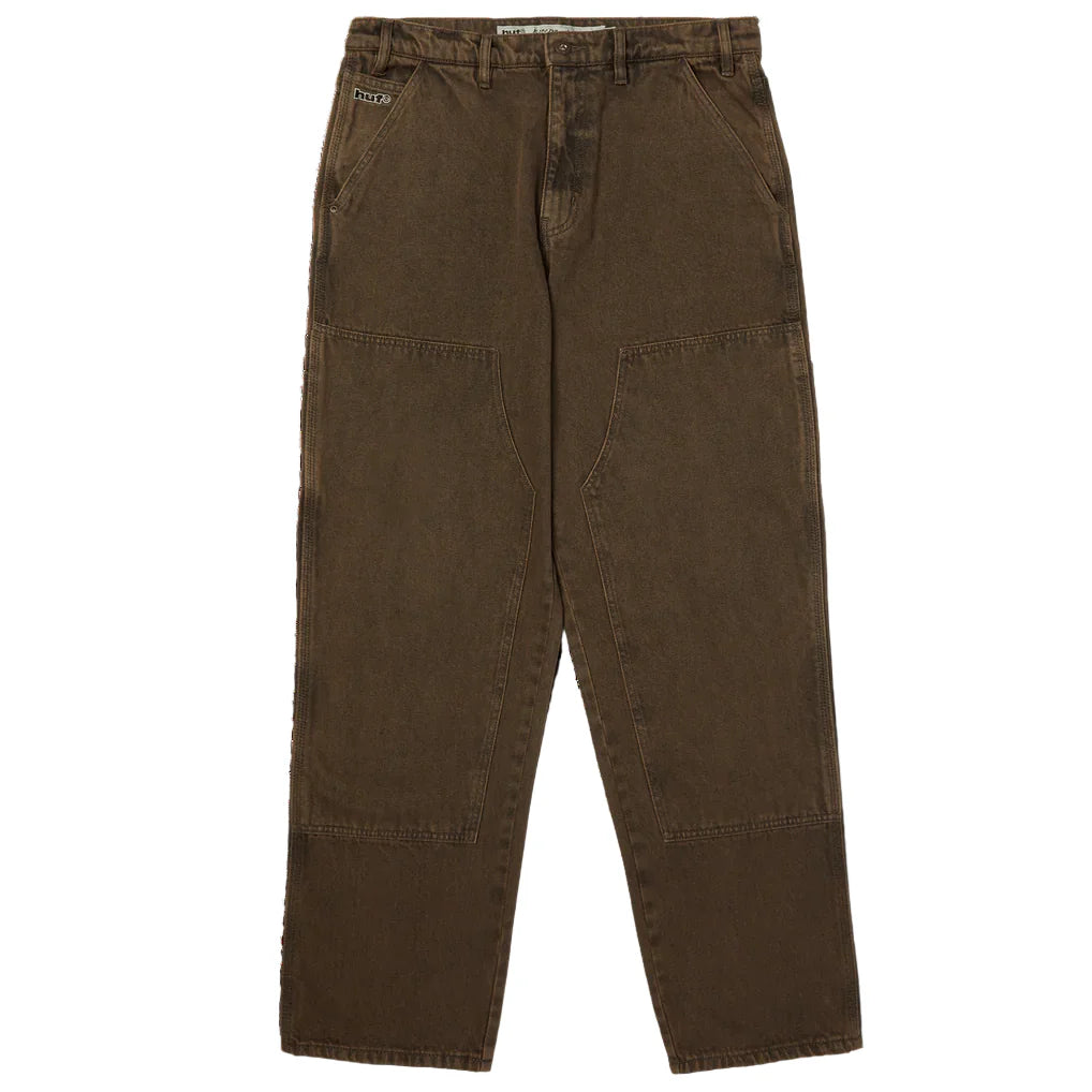 Huf Kinda Loose Double Knee Jeans Chocolate