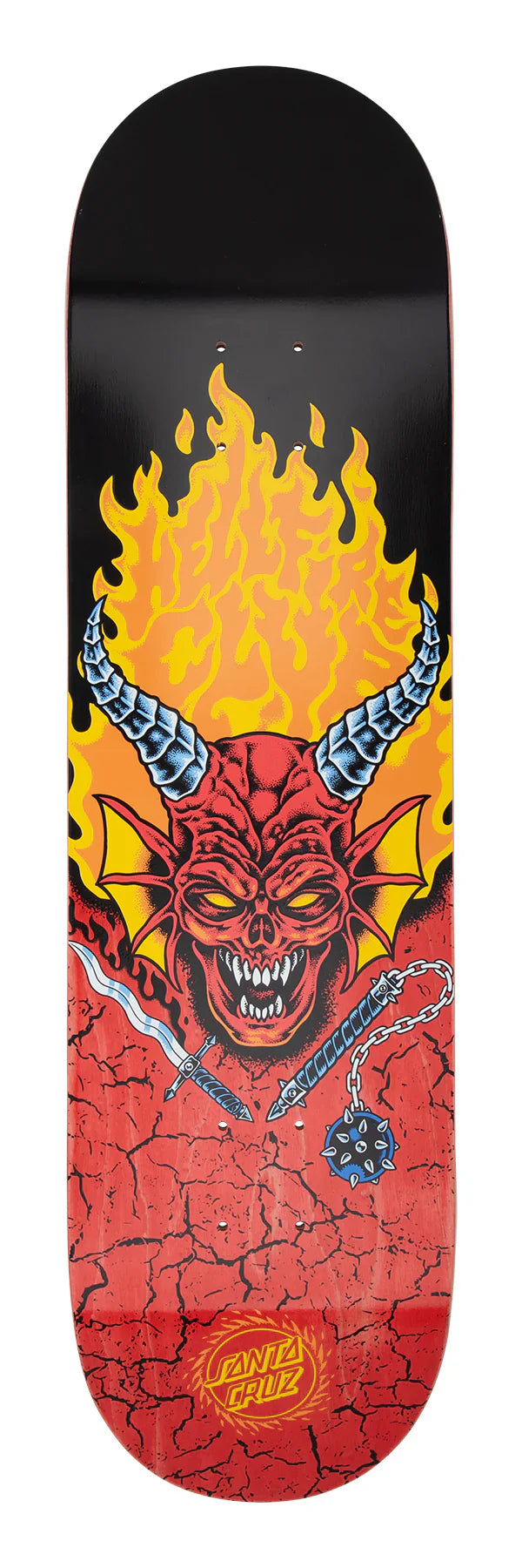 Santa Cruz x Stranger Things Hellfire Club Deck 825 x 318