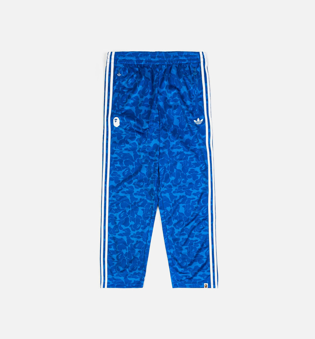 Bape x Adidas All Over Print Track Mens Pant Blue