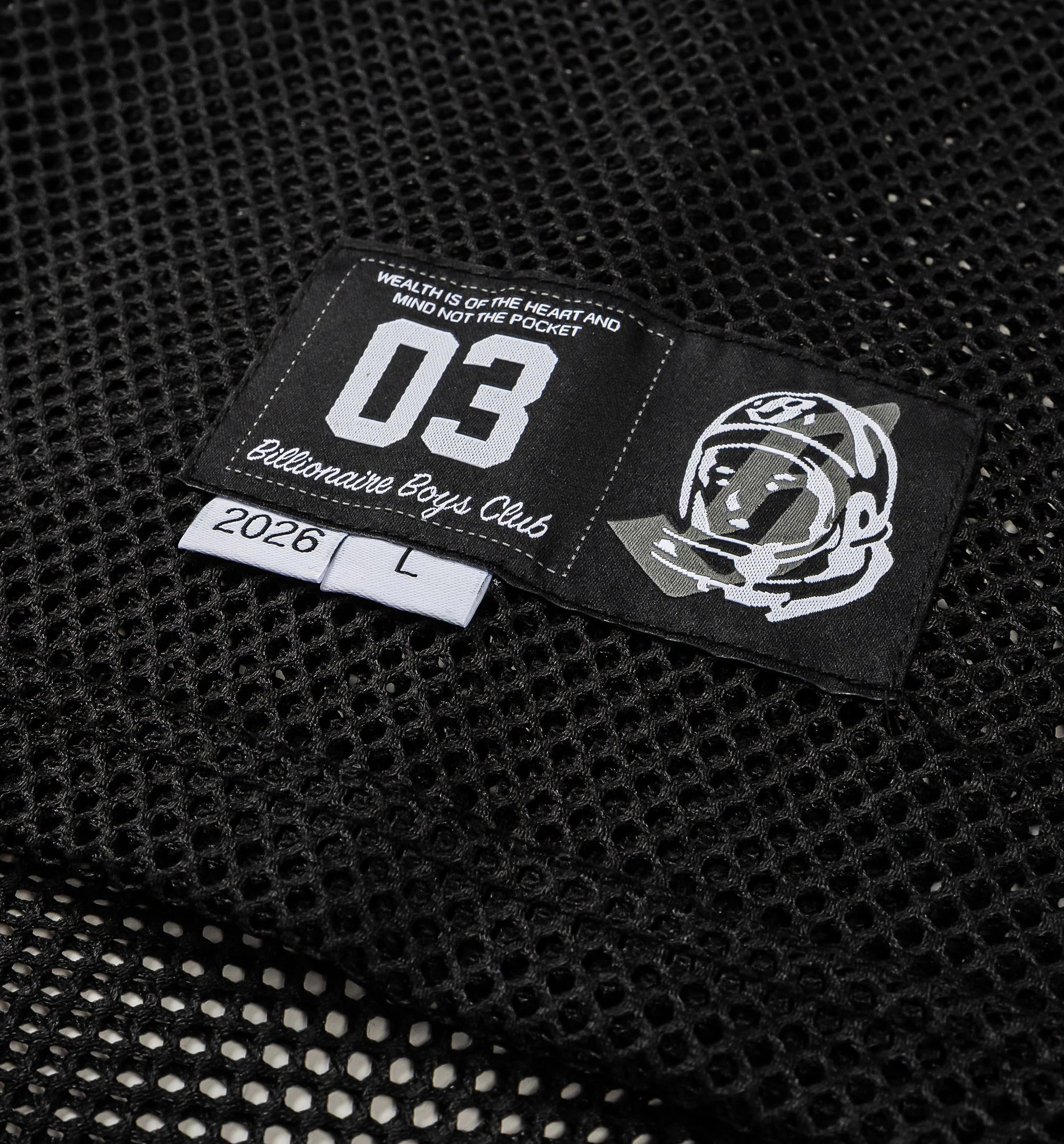 Varsity Knit Mens Jersey Black