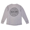 Skate Jawn Sewer Thermal Top Grey
