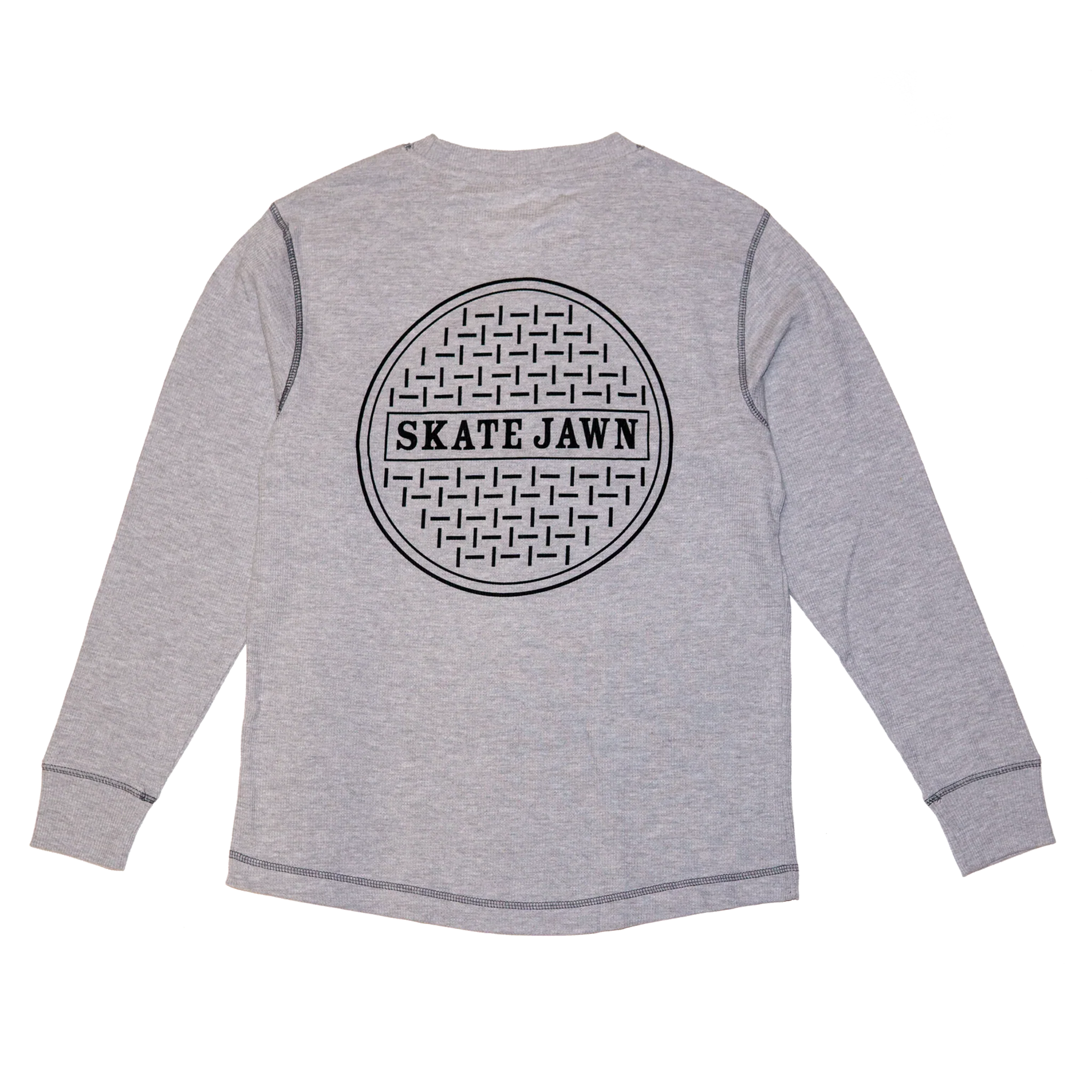 Skate Jawn Sewer Thermal Top Grey
