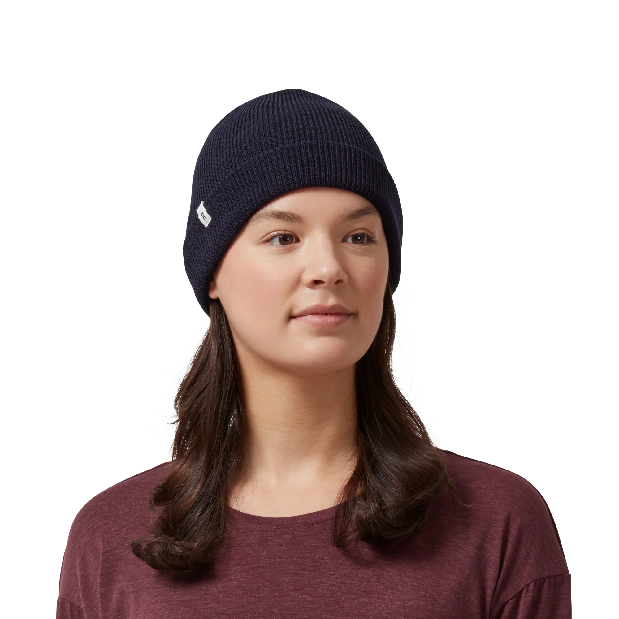 Merino Beanie in Navy