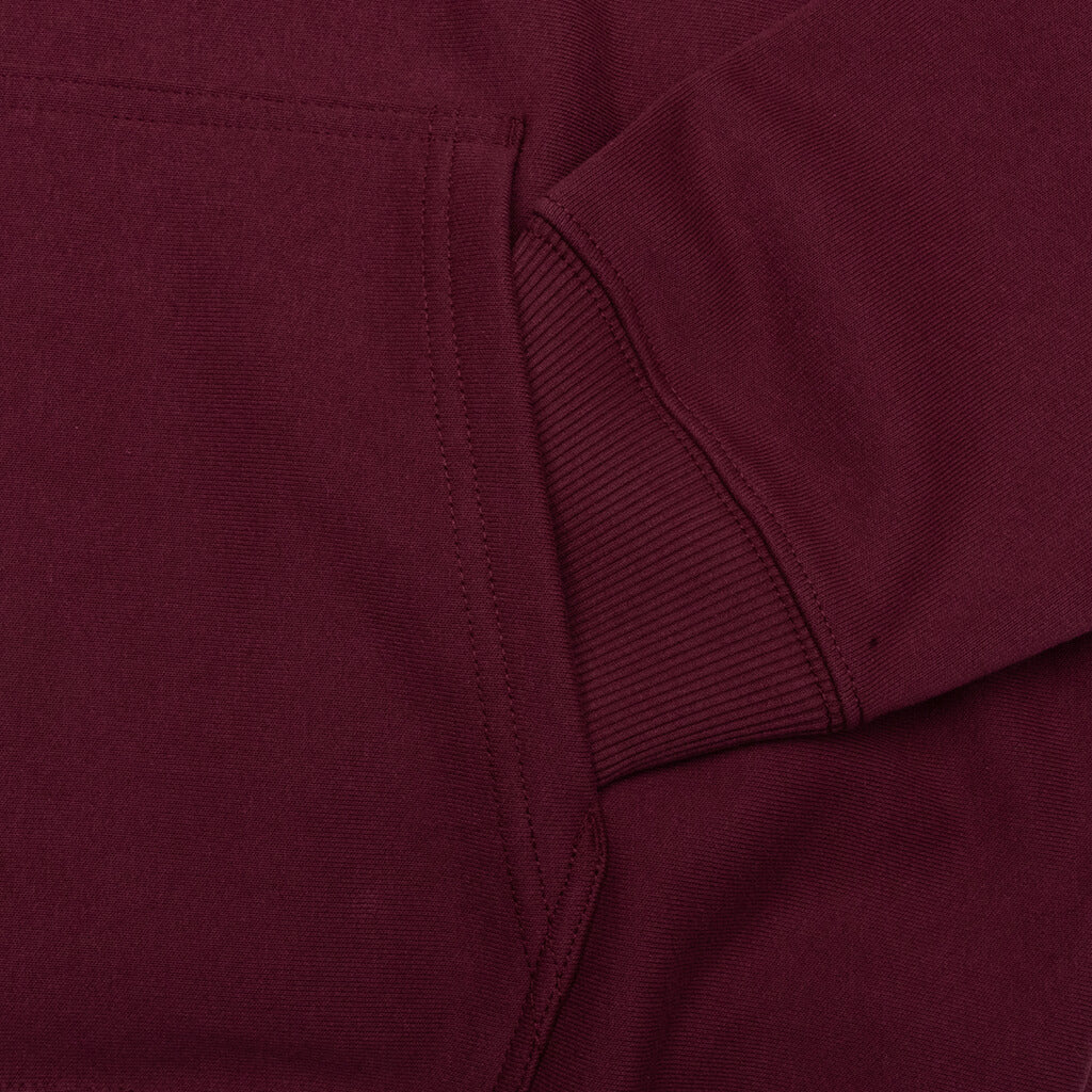 Worldwide Dot Hoodie Wine