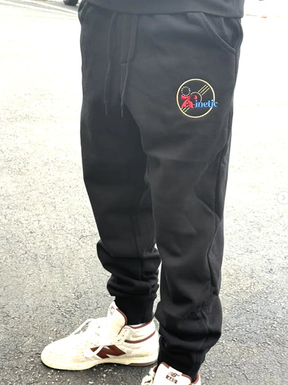 Kinetic Hoops Sweatpants Black Gold