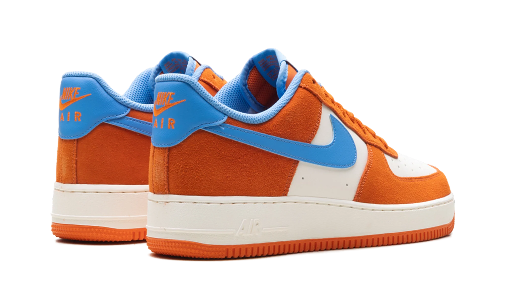 Air Force 1 '07 LV8 "Safety Orange / University Blue" FQ8714 800
