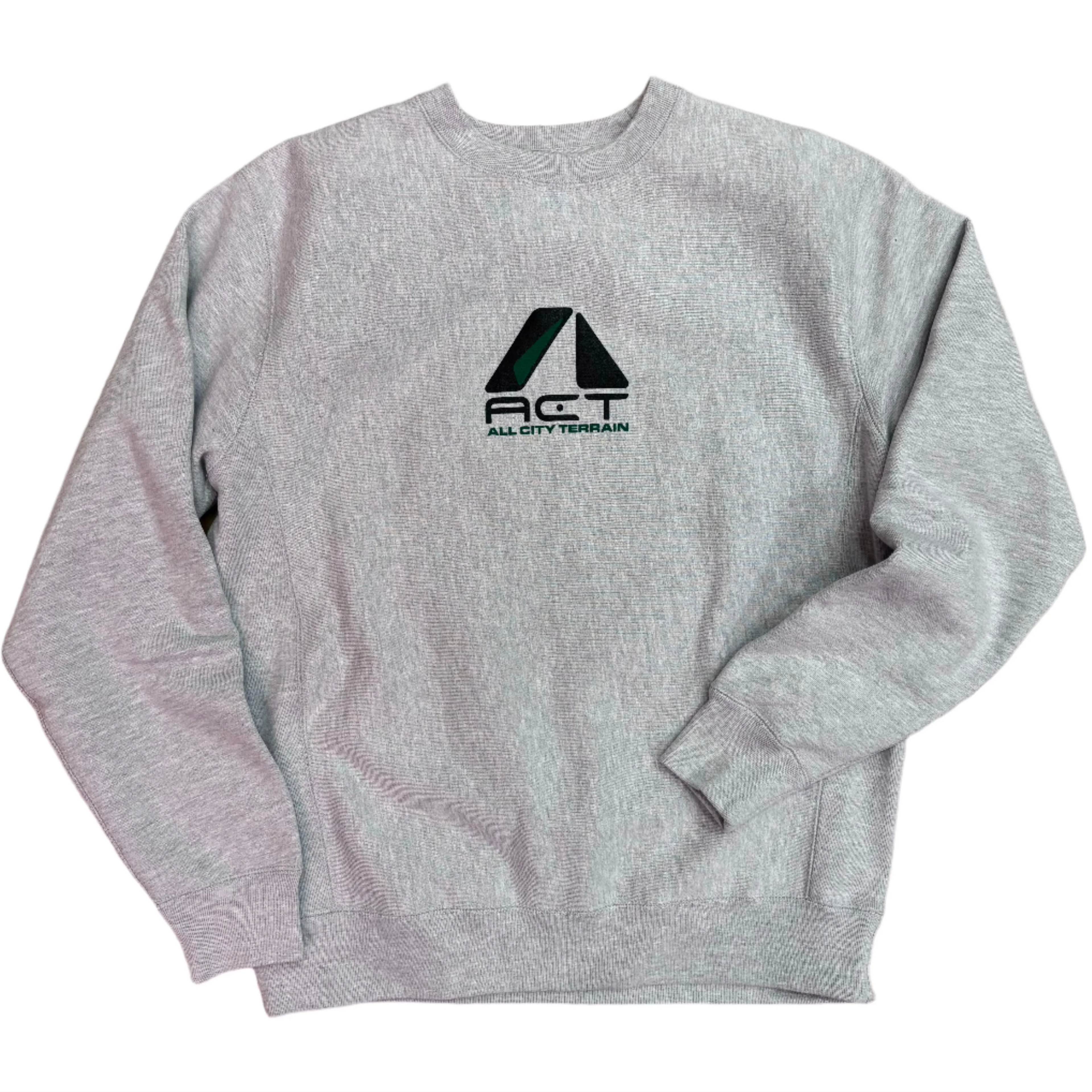 Cream ACT Explorer Crewneck Grey