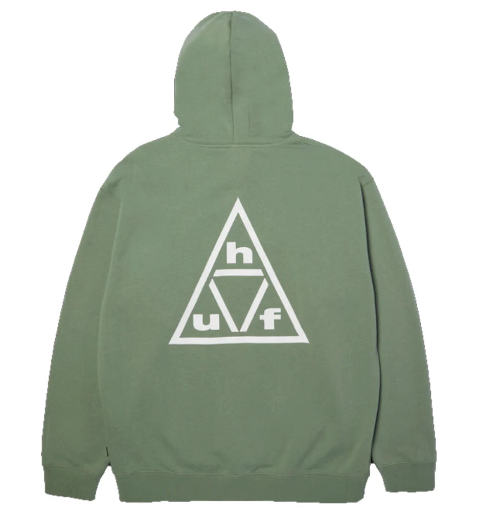 Huf Triple Triangle Hoodie Mint White