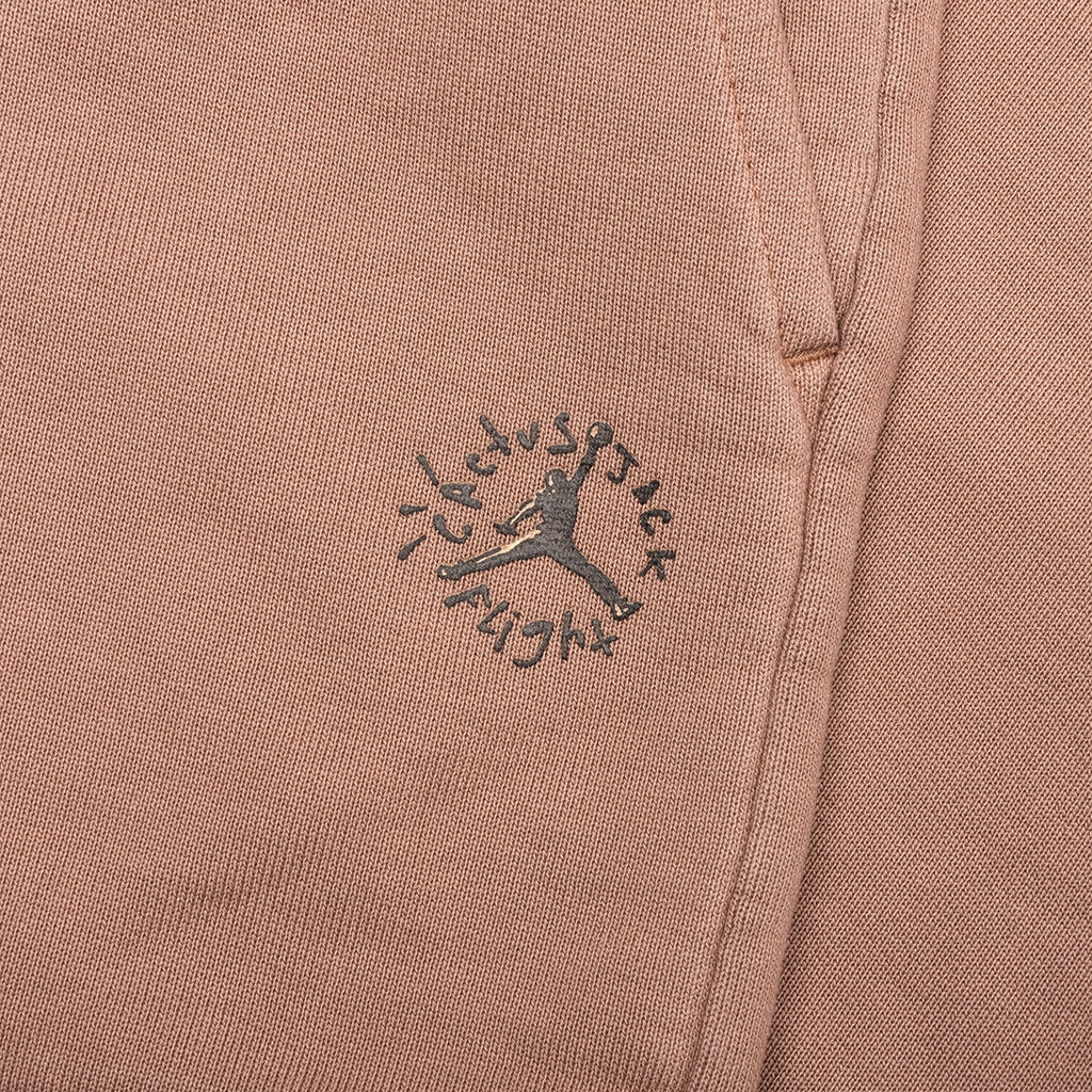 Jordan x Travis Scott Fleece Pants Archeo Brown