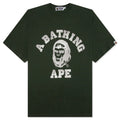 Bape College Graphic Tee Green