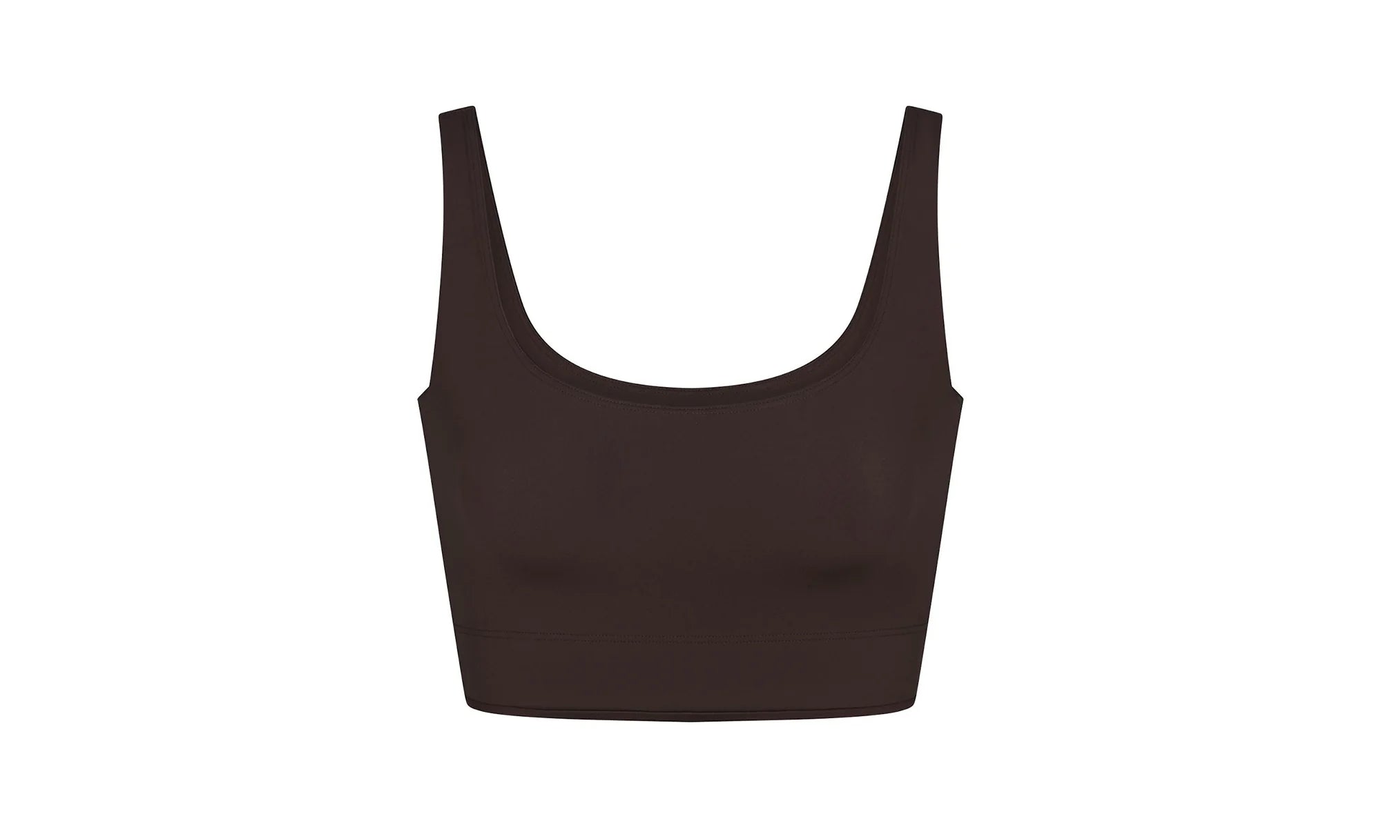 SHINE SCOOP NECK BRA TOP "Nike - Phoenix" SKM054