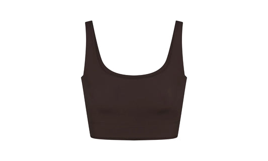 SHINE SCOOP NECK BRA TOP "Nike - Phoenix" SKM054