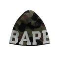 1st Camo Knit Beanie Green