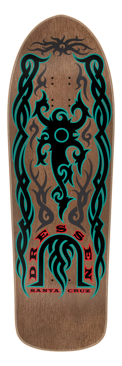 Santa Cruz Eric Dressen Tribal Reissue 99 x 314 Deck