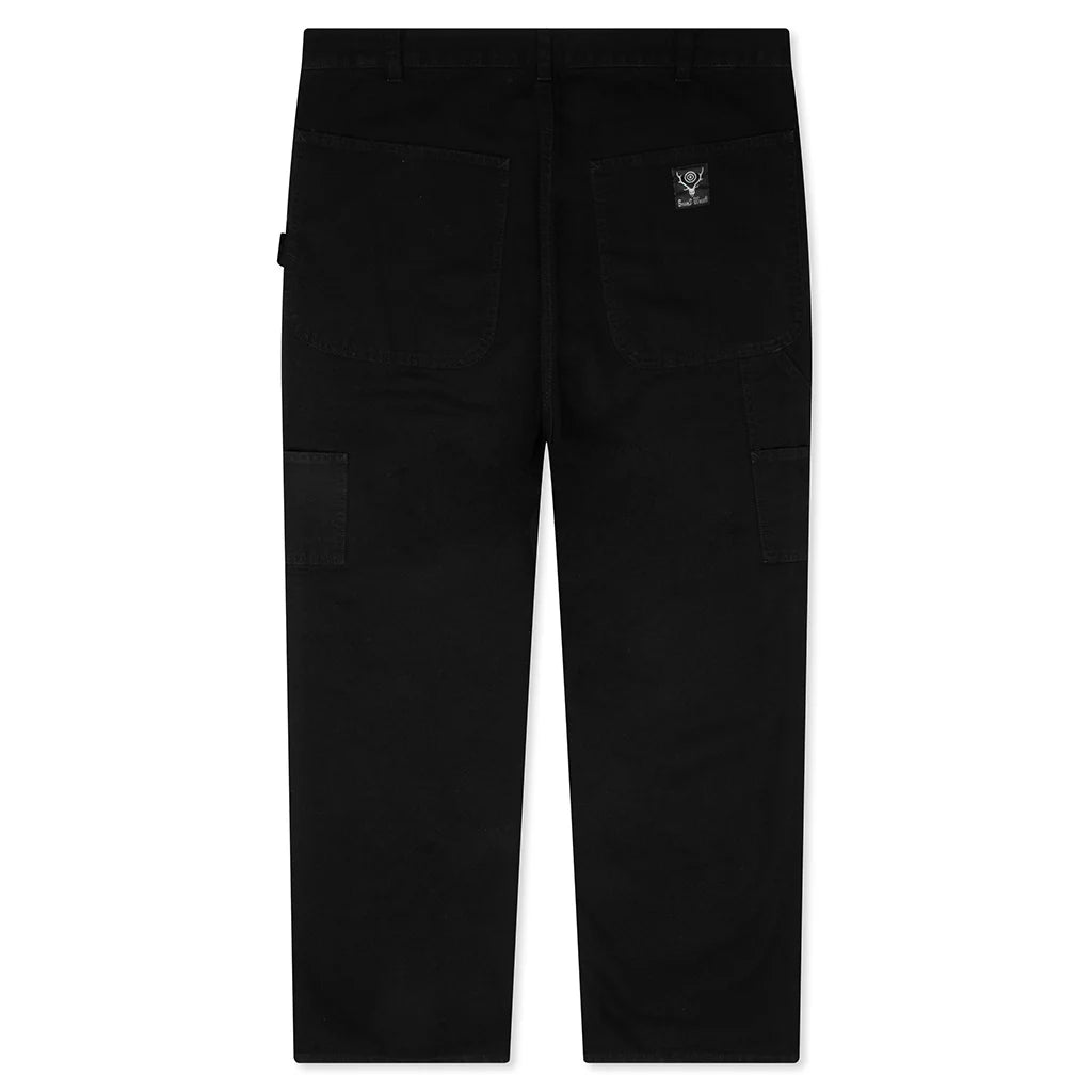 Double Knee Painter Pant Black