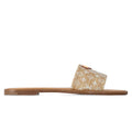 LV Lily Flat Mule Beige Natural