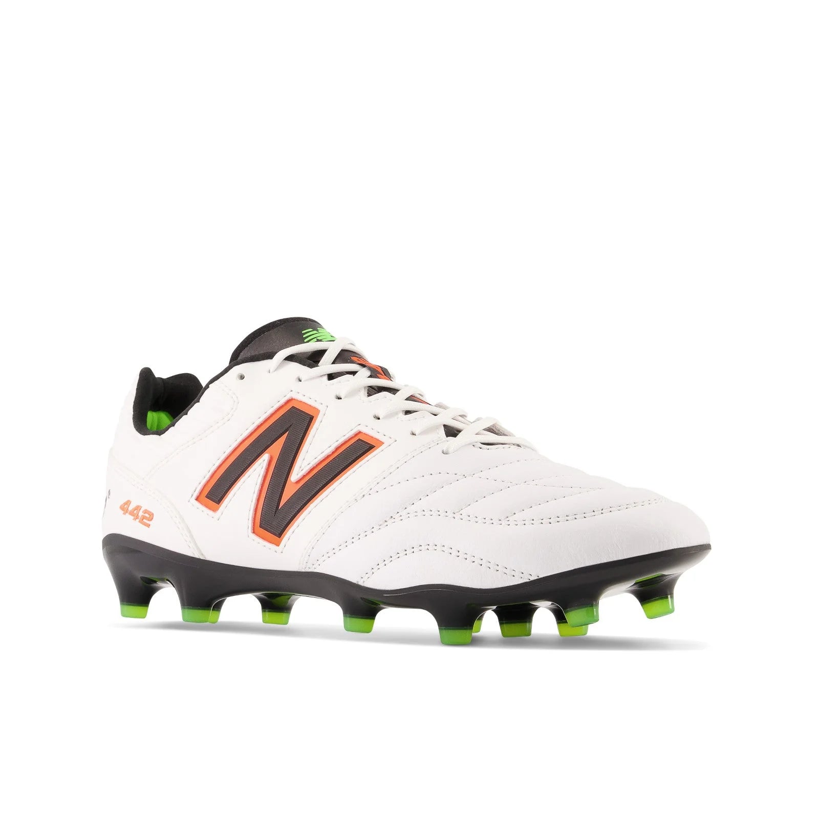 New Balance 442 Pro FG V2 Firm Ground Soccer Cleats White