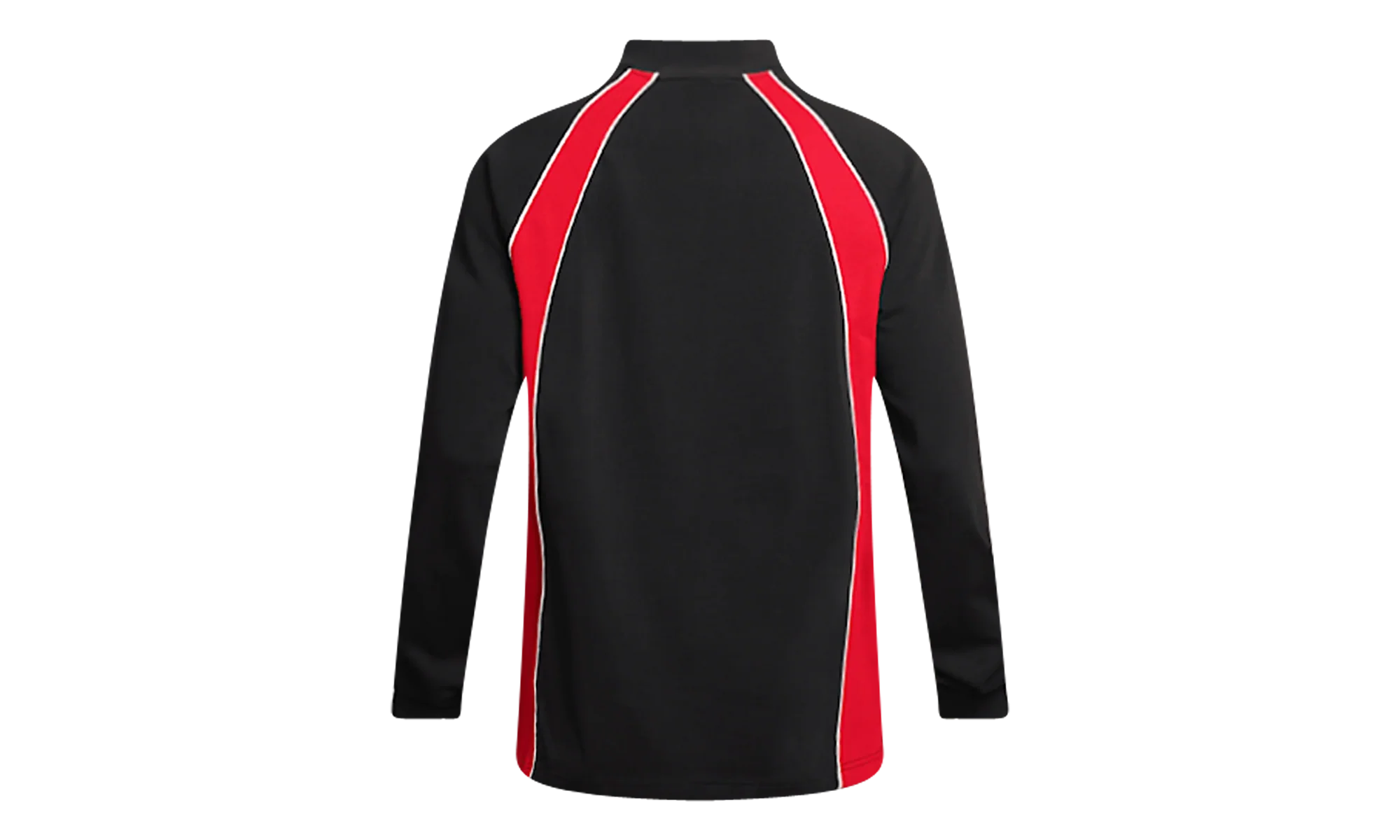 Jordan Flight Long Sleeve Polo Jersey "Black / University Red" IF1915 010