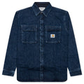 Monterey Shirt Jacket Blue Stone Washed
