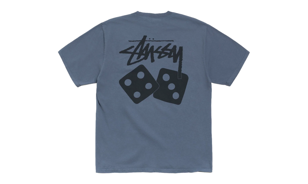 DICE TEE PIGMENT DYED "Navy" STUS400